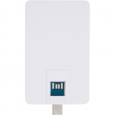 Logotrade reklaamkingitused pilt: Duo õhuke 32 GB USB-draiv koos Type-C ja USB-A 3.0-ga
