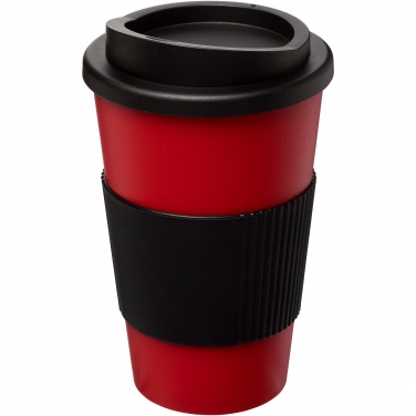Logotrade firmakingi foto: Americano® 350 ml silikoonist võruga termoskruus