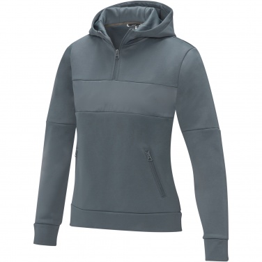 Logotrade ärikingituse foto: Sayani naiste pooleldi lukuga anorak kapuutsiga kampsun