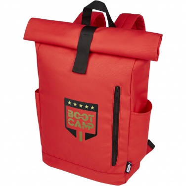 Logotrade ärikingid pilt: Byron 15,6" GRS RPET rull-top seljakott 18L