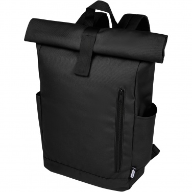 Logotrade firmakingituse foto: Byron 15,6" GRS RPET rull-top seljakott 18L