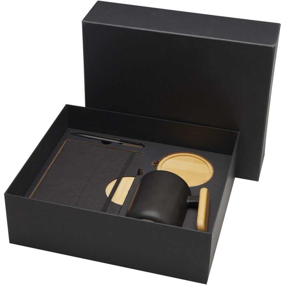 Logotrade firmakingitused pilt: Kinkekomplekt Laura A5 märkmiku, pastaka ja kruusiga