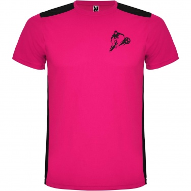 Logo trade reklaamkingi pilt: Detroidi lühikeste varrukatega unisex spordisärk