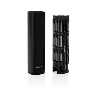 Logotrade firmakingi foto: Gear X RCS taaskasutatud alumiiniumist täppiskruvikeerajate komplekt 46 tk