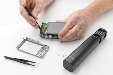 Logo trade reklaamkingi pilt: Gear X RCS taaskasutatud alumiiniumist täppiskruvikeerajate komplekt 46 tk