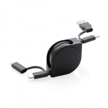 Logo trade firmakingid foto: RCS-standardi taaskasutatud plastik ja TPE 6-in-1 kaabel