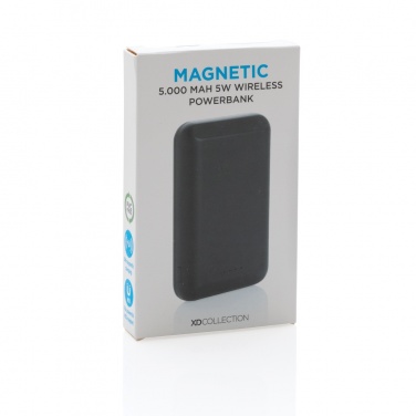 Logo trade reklaamkingid foto: Magnetiline 5000 mAh 5W juhtmevaba akupank