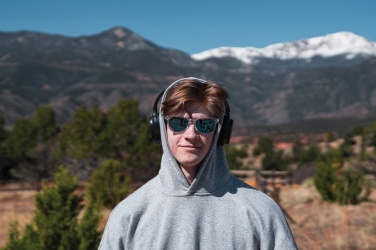 Logo trade ärikingituse pilt: RCS taaskasutatud plastist Elite Kokkupandavad juhtmevabad kõrvaklapid