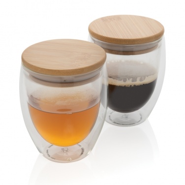 Logotrade ärikingi foto: Topeltseinaga borosilikaatklaasist komplekt 2 x 250 ml
