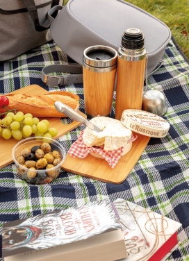 Logotrade firmakingitused pilt: Bambusest kattega termoskruus