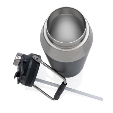 Logotrade firmakingitused pilt: Kahe funktsiooniga roostevabast terasest vaakumpudel 1L