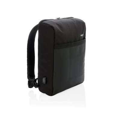 Logotrade meened pilt: Swiss Peak 15-tolline vargusvastane RFID ja USB seljakott PVC-vaba