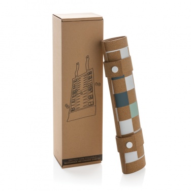 Logo trade ärikingi pilt: Brittoni korgist kokkupandav backgammoni ja kabe mängukomplekt