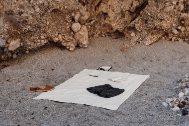 Logotrade firmakingituse foto: VINGA Volonne AWARE™ taaskasutatud lõuendist piknikutekk