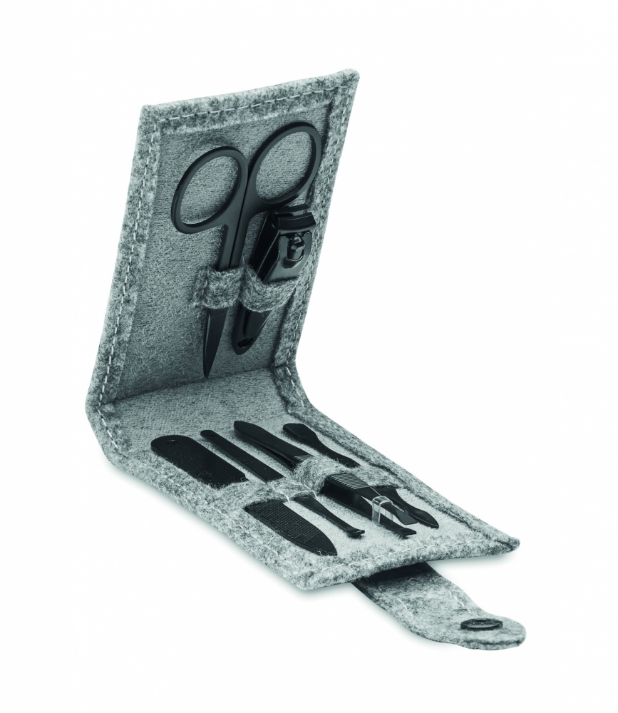 Logo trade reklaamkingid foto: RPET vildist 6-osaline maniküürikomplekt