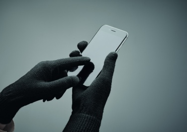 Logotrade ärikingituse foto: Kootud kindad RPET-st