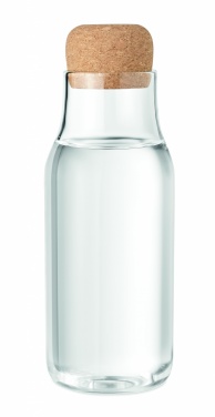 Logo trade reklaamkingituse pilt: Klaaspudeli korgist kaas 600 ml