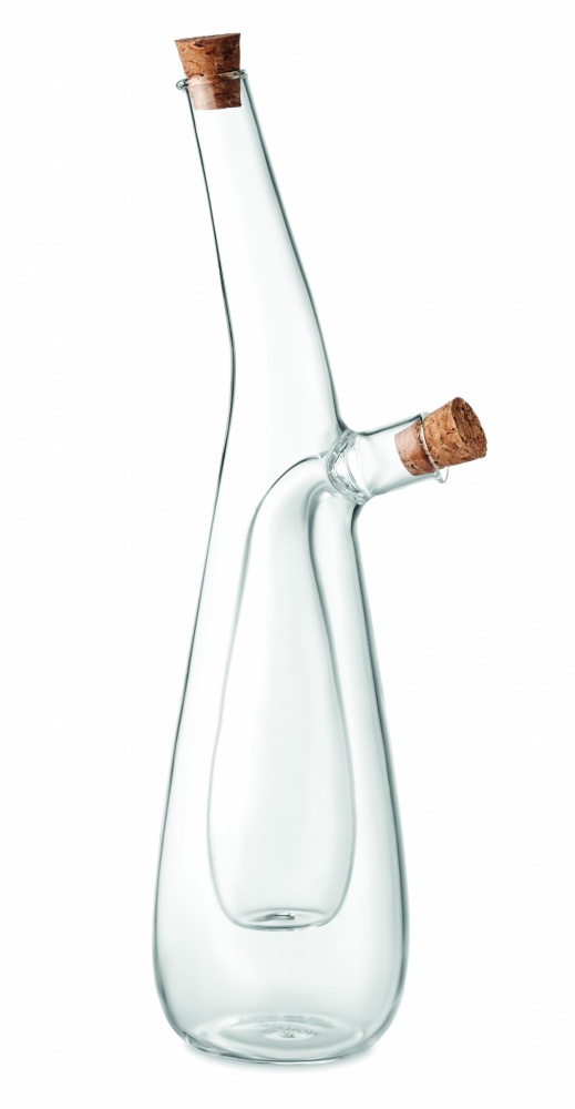 Logotrade meene foto: Klaasõli ja äädika pudel