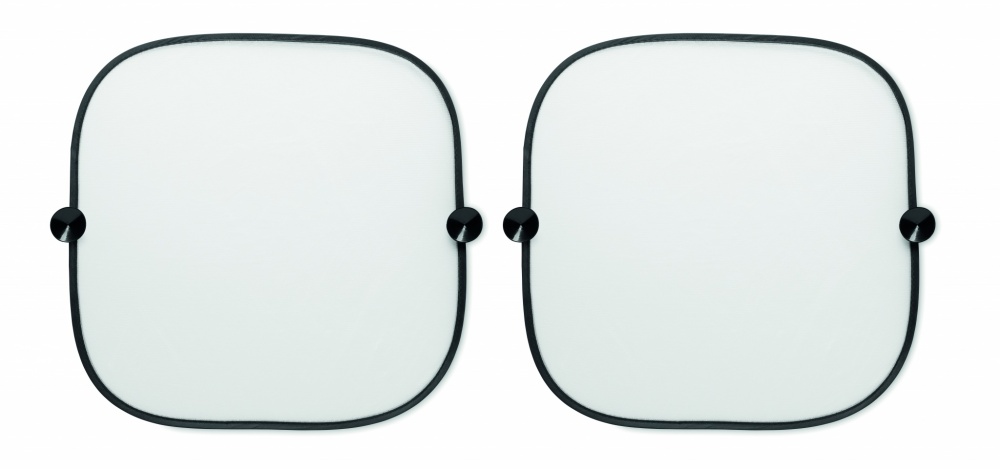 Logo trade reklaamkingituse pilt: Komplektis 2 auto aknavarju