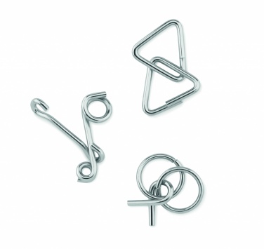 Logo trade ärikingi pilt: Komplektis 3 metallist ajumängu
