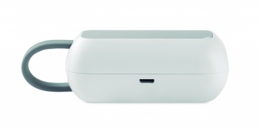 Logotrade reklaamkingituse foto: TWS juhtmevaba laadimisega kõrvaklapid