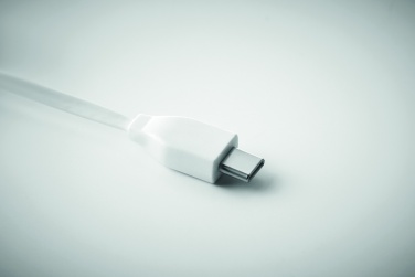 Logo trade reklaamkingi pilt: Bambusest 3-in-1 kaabel