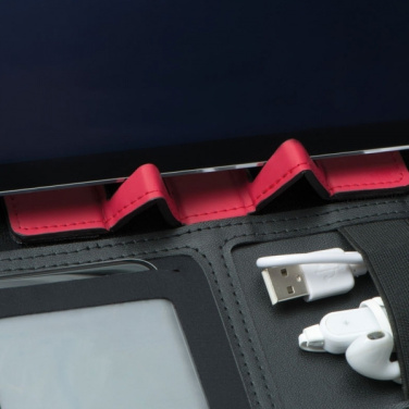 Logo trade firmakingituse pilt: Portfolio A4 Milwaukee tugevdatud kunstnahast