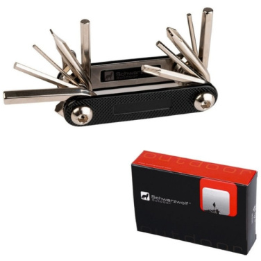 Logo trade firmakingid foto: Jalgratta tööriistakomplekt TIBESTI Schwarzwolf