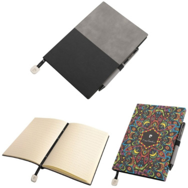 Logotrade firmakingi foto: Märkmik A5 ja pastapliiats REPORTER Pierre Cardin