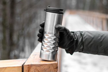 Logotrade reklaamkingituse foto: Termiline roostevabast terasest kruus SANTANDER 500 ml