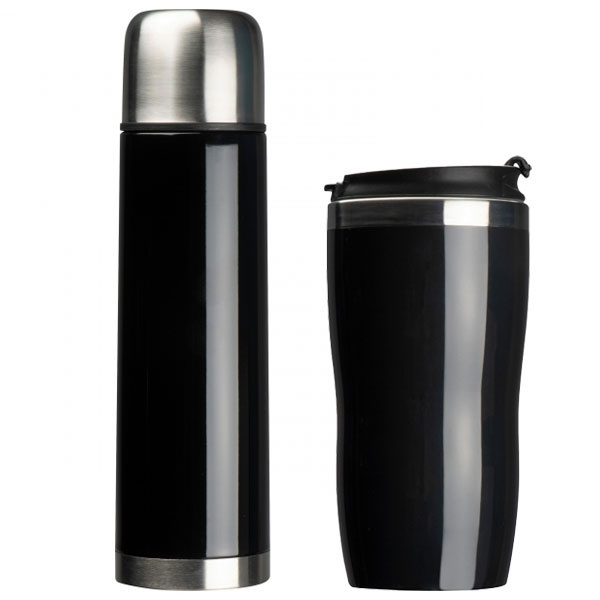 Logotrade firmakingitused pilt: Vaakumtermose ja termostopsi komplekt SPLIT 450 ml