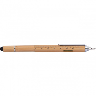 Logotrade firmakingituse foto: 6in1 multifunktsionaalne pastapliiats COIMBRA