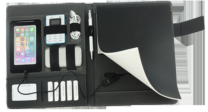 Logotrade ärikingi foto: Akupangaga portfell-mapp