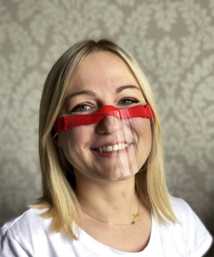 Logotrade firmakingitused pilt: HESTIA näokaitse - läbipaistev mask suu ja nina jaoks 1452162