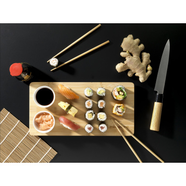 Logotrade ärikingi foto: Temaki Bamboo Sushi Tray kinkekomplekt