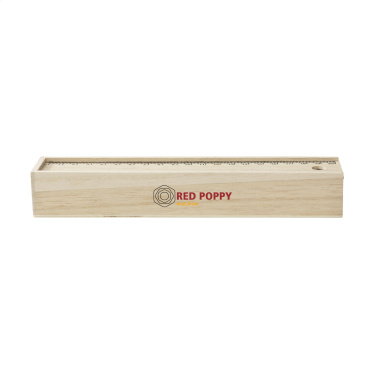 Logotrade reklaamtooted pilt: LiniBox värvipliiatsid puidust karbis