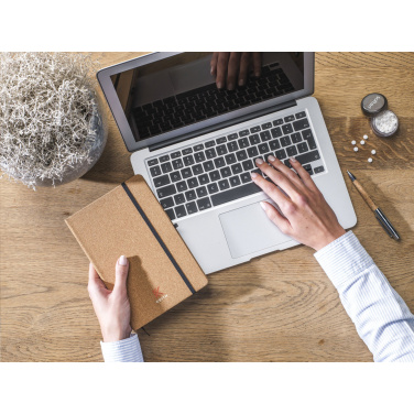 Logo trade reklaamkingi pilt: CorkNote A5 Pabermärkmik