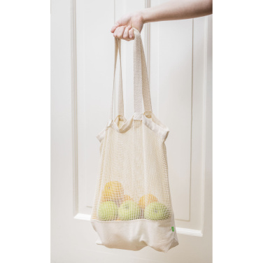 Logo trade reklaamkingituse pilt: Natura Organic Mesh Shopper (180 g/m²) ostukott