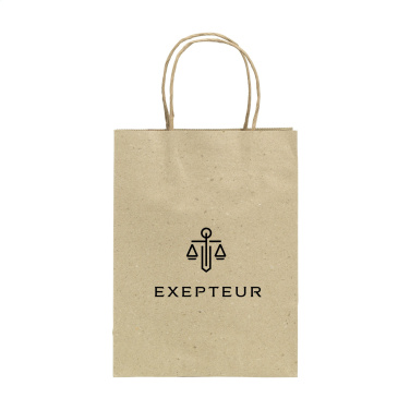 Logo trade firmakingitused foto: Leaf It Bag taaskasutatud murupaber (120 g/m²) M