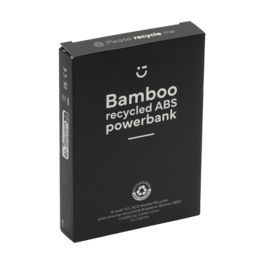 Logo trade ärikingi pilt: Boru Bamboo RCS taaskasutatud ABS Powerbanki juhtmeta laadija