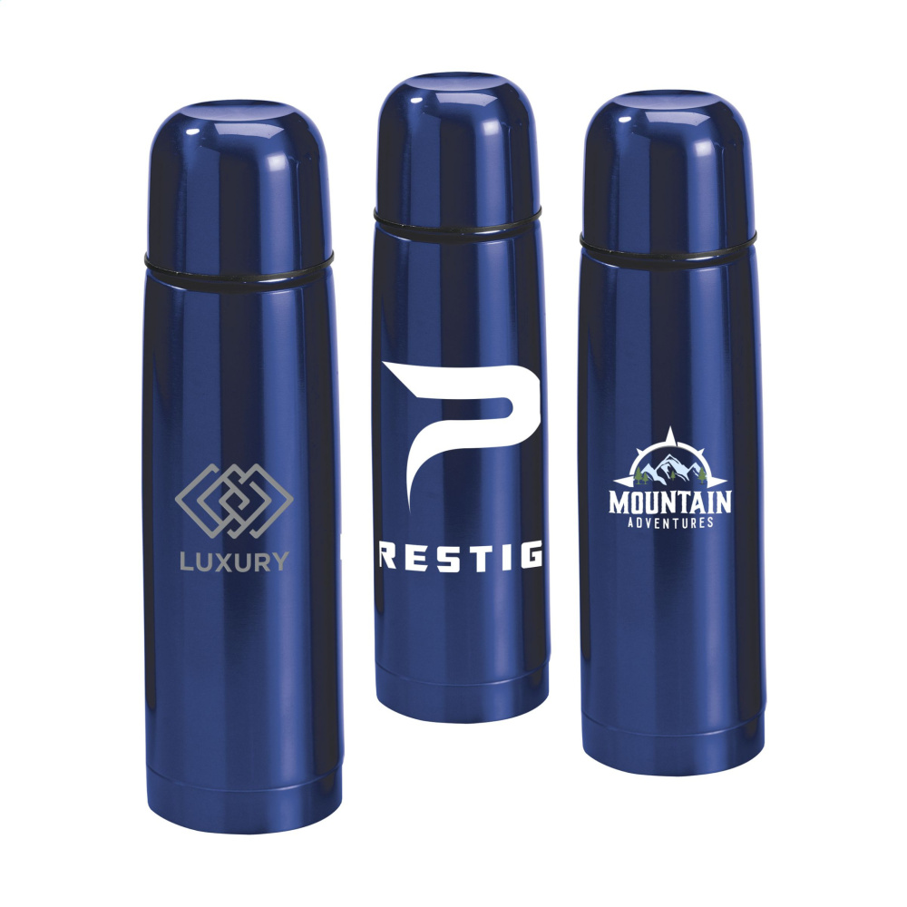 Logo trade firmakingituse pilt: ThermoColour RCS Recycled Steel 500 ml termopudel