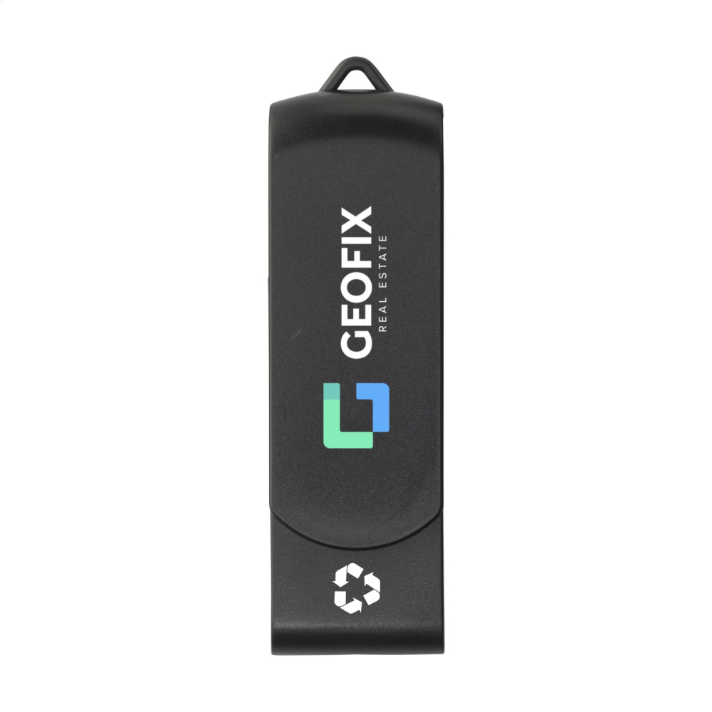 Logotrade meene foto: USB Twist Recycle 8 GB