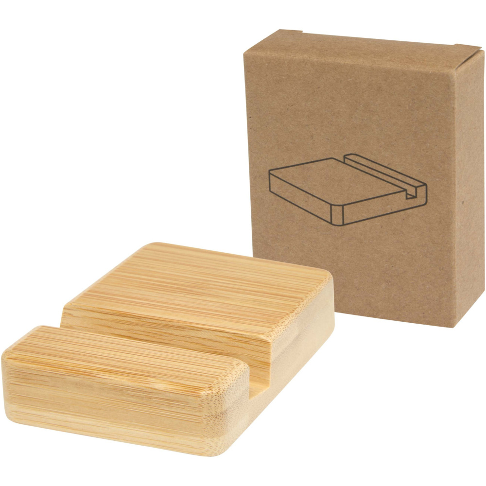 Logotrade firmakingituse foto: Ebla bambusest telefonialus