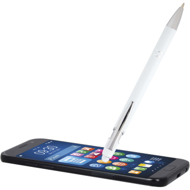 Logotrade firmakingi foto: Hõbedase viimistlusega Kish pastapliiats (must tint)