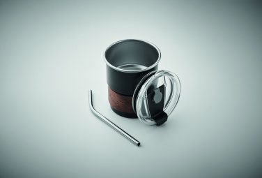 Logotrade firmakingi foto: Akaatsiast roostevaba termoskruus, 260 ml