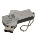Metallist USB-mälupulk, mitmevärviline