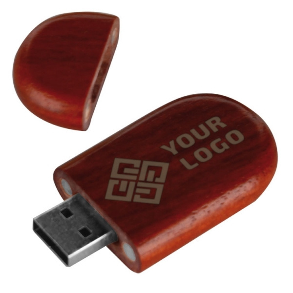 Logotrade firmakingid pilt: Puidust USB-mälupulk