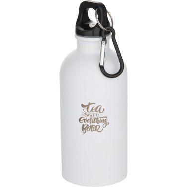 Logo trade firmakingi pilt: Oregoni 400 ml matt RCS taaskasutatud roostevabast terasest veepudel