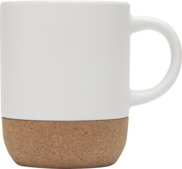 Logotrade meene foto: Billie 300 ml keraamiline sublimatsioonikruus korkdetailidega
