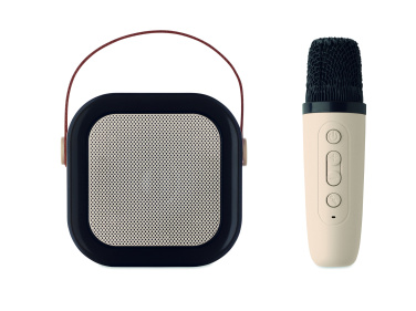 Logo trade firmakingituse pilt: Karaokekomplekt kõlari ja mikrofoniga